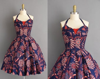 Halter Sun Dress with Belt